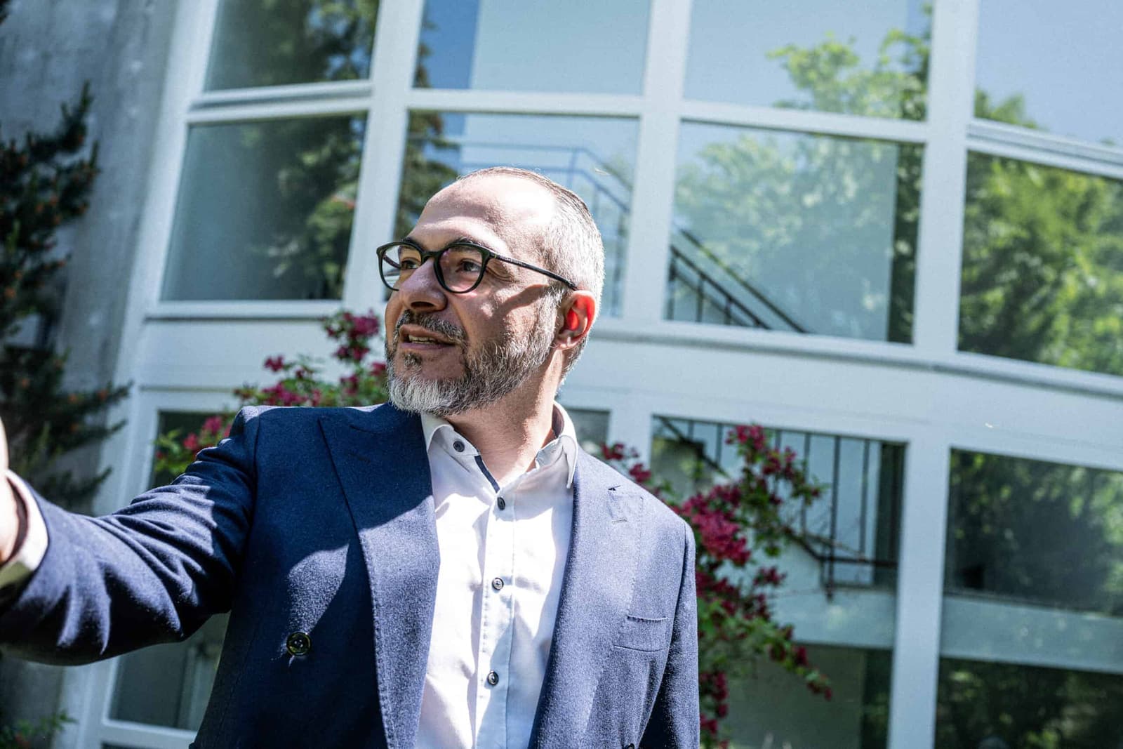 Führungskräfte im Gespräch